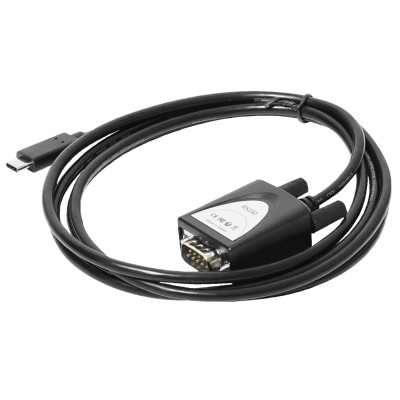 Antaira UTS-USBC-DB9M-A USB-C to 1-Port RS-232 Converter (DB9-M) Console Cable